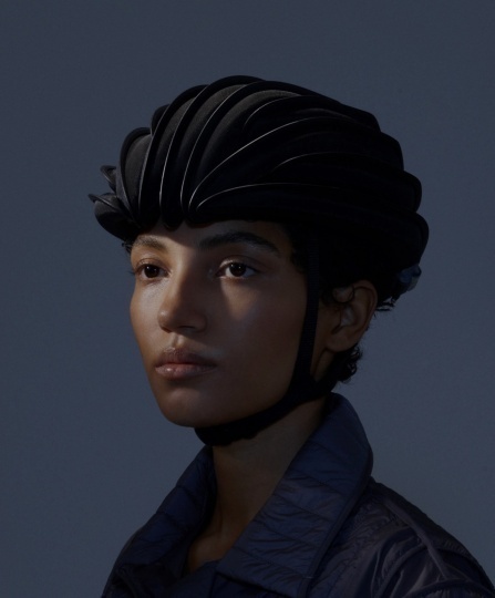 Лондонский бренд Ventete разработал надувной велосипедный шлем