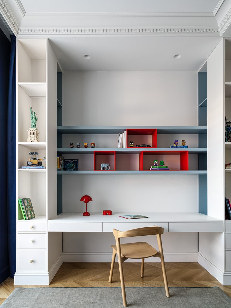 Элементы французского стиля в интерьере петербургской квартиры — проект студии Twins