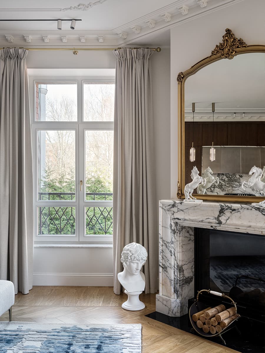 Элементы французского стиля в интерьере петербургской квартиры — проект студии Twins