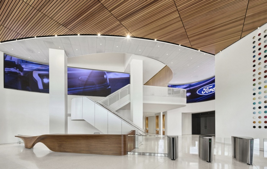 Snøhetta спроектировала штаб-квартиру Ford в Мичигане