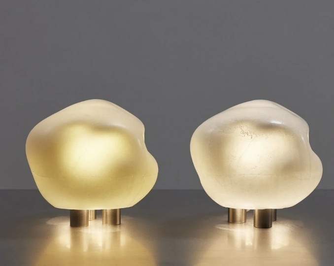 Студия Daydreaming Objects показала светильники Scoop из натурального воска