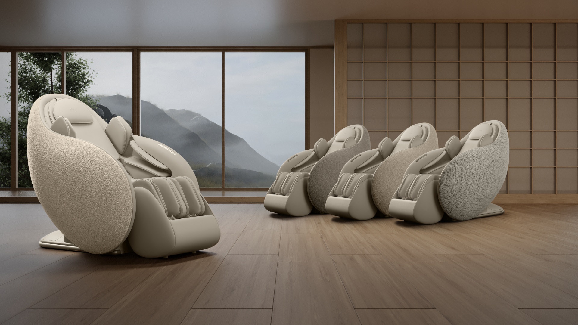 Первое интерьерное массажное кресло BORK Первое интерьерное массажное кресло BORK