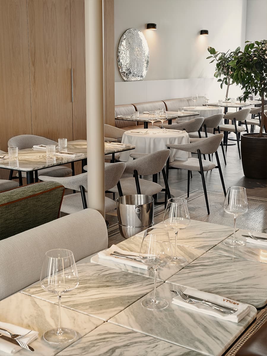 Атмосфера миланской улицы в интерьере московского бистро — проект DA bureau