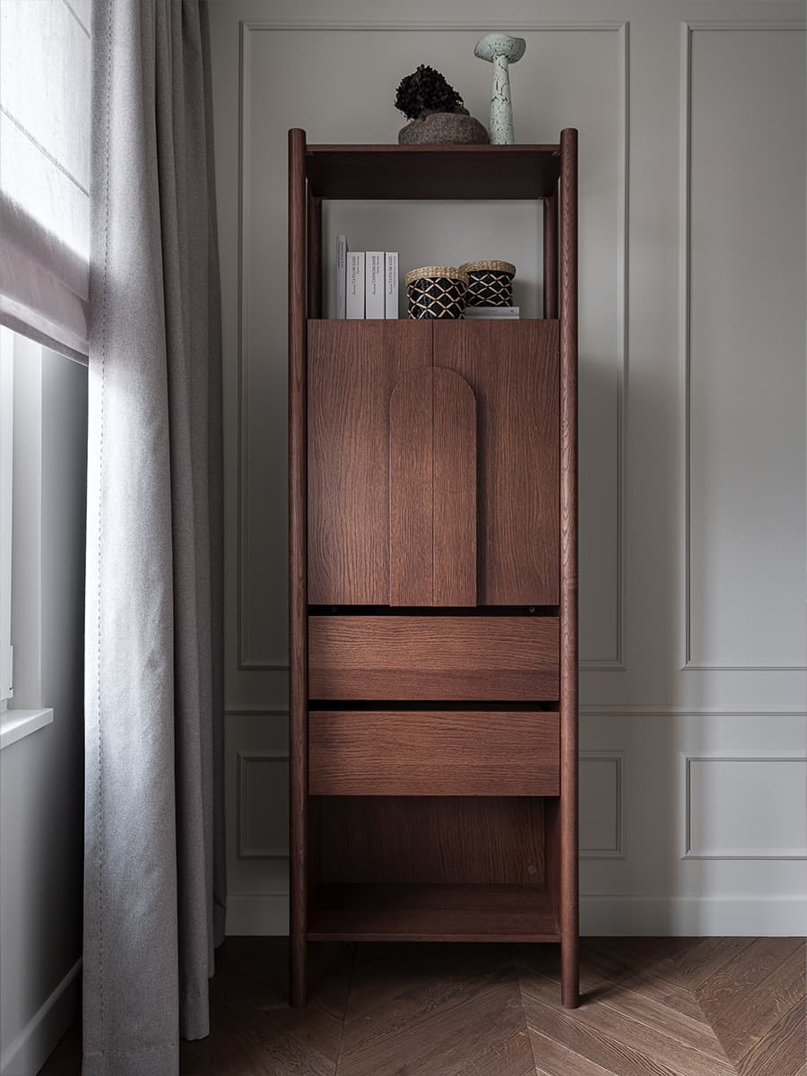 Элегантный интерьер с тонкими отсылками к классическому стилю — проект Кати Гербер