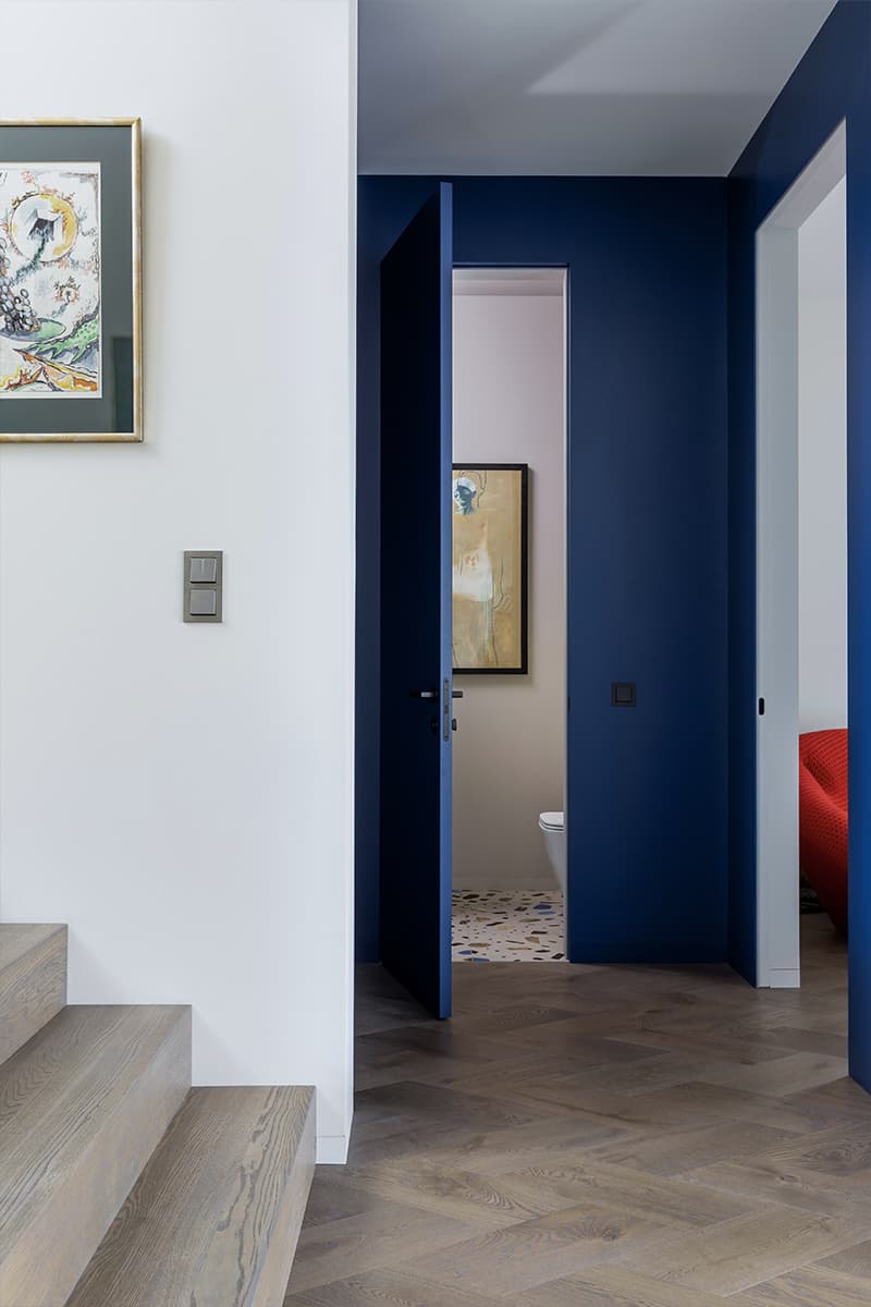 Двухэтажный дом с террасой в Минске — проект Татьяны Гузик и Татьяны Синицевой