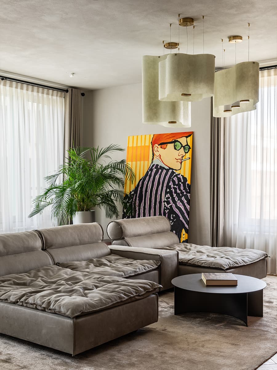 Дух «дома коллекционера» в интерьере квартиры для взыскательного заказчика — проект Александра Сенчугова