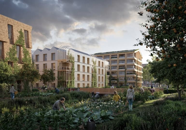 В Нидерландах появится жилой квартал, отсылающий к фермерским хозяйствам