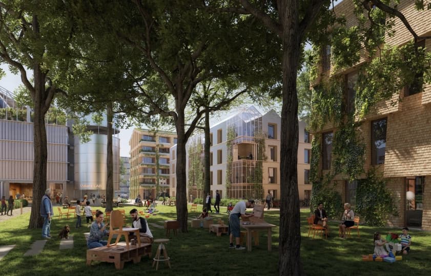 В Нидерландах появится жилой квартал, отсылающий к фермерским хозяйствам