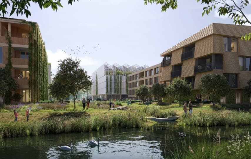 В Нидерландах появится жилой квартал, отсылающий к фермерским хозяйствам