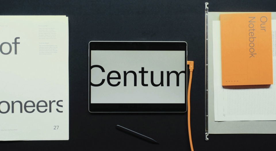 Volvo представила шрифт для более безопасного вождения