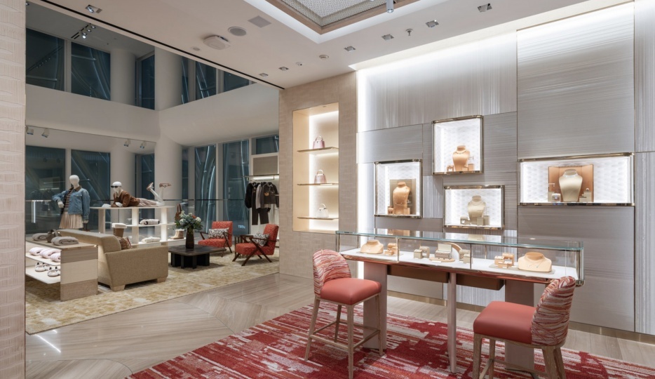 Jun Aoki & Associates спроектировали флагманский бутик Louis Vuitton в Пекине