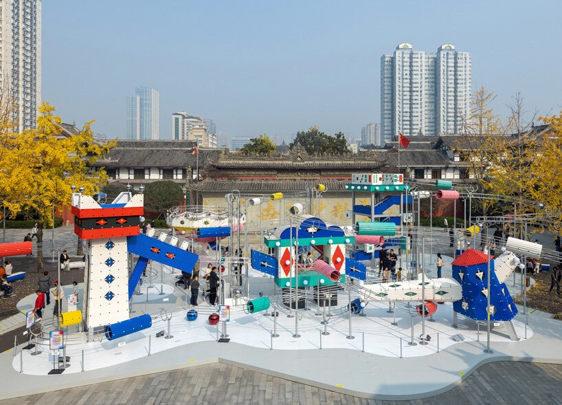 Игровая инсталляция Drawing Architecture Studio в Китае