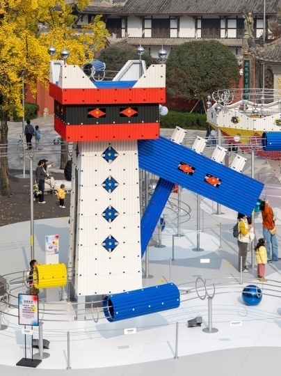 Игровая инсталляция Drawing Architecture Studio в Китае