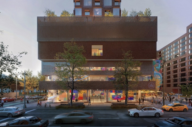 Herzog & de Meuron показали проект доступного жилья в Нью-Йорке