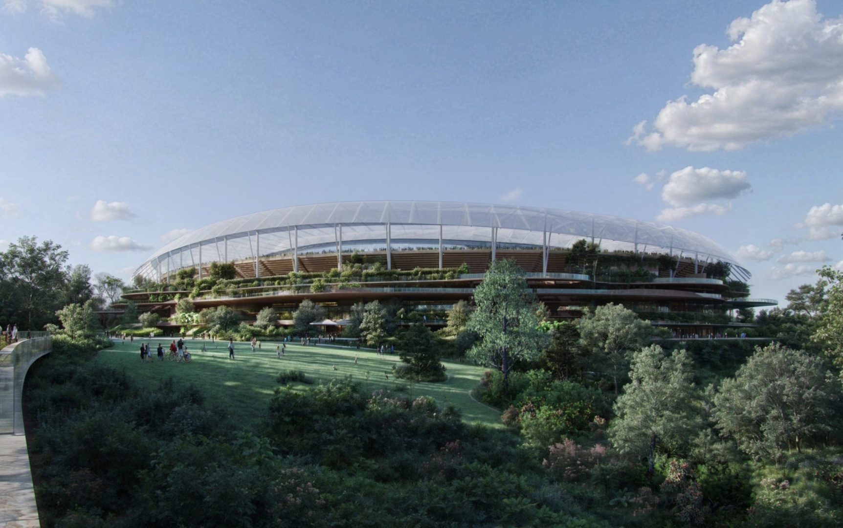 Бюро Cox Architecture и Hassell показали проект главной площадки Олимпийских игр-2032