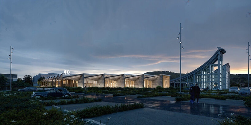 Кенго Кума реконструирует музей L’Aventure Michelin