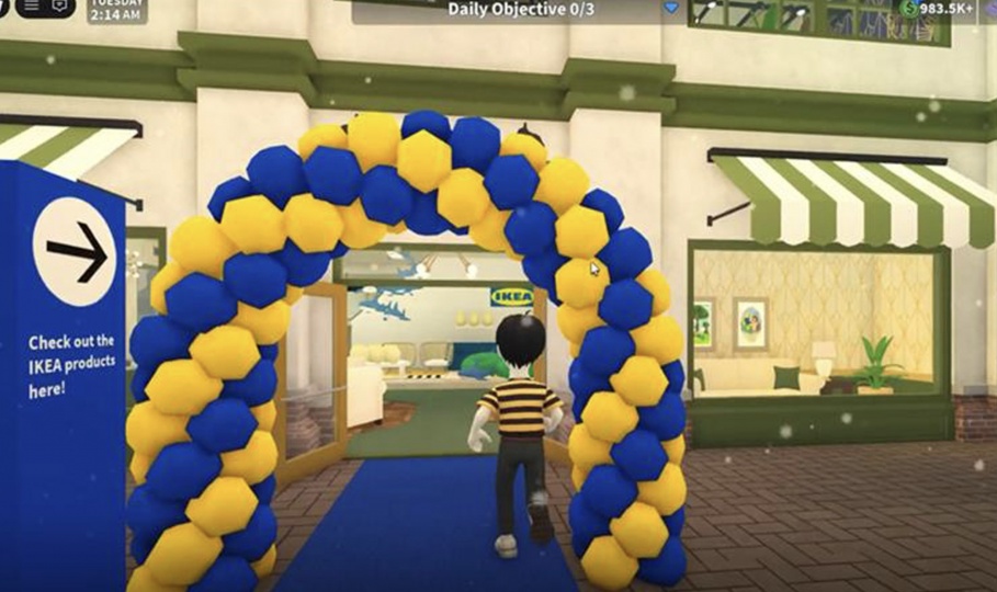 IKEA откроет поп-ап магазин на платформе Roblox