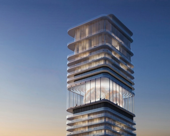 MVRDV показала концепцию небоскреба в Дубае с необычным лаунжем