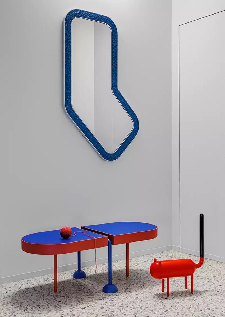 Интерьеры квартир с эффектной плиткой терраццо