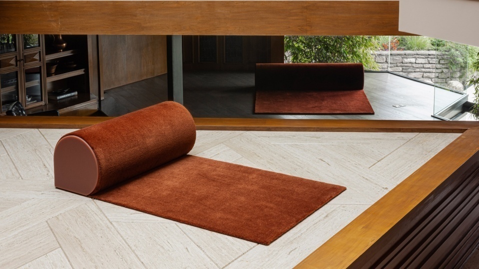 Сабин Марселис разработала необычный ковер для cc-tapis