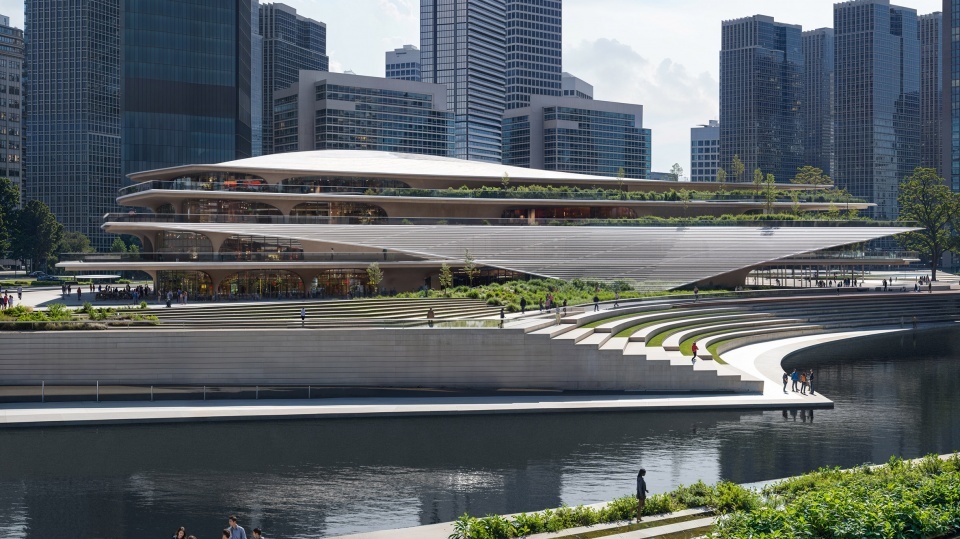 Zaha Hadid Architects построит новый культурный квартал в Ханчжоу