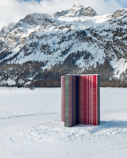 В Швейцарии установили инсталляцию Герхарда Рихтера