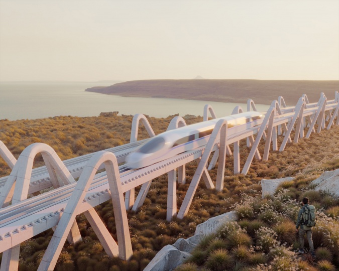 В Великобритании хотят построить железную дорогу в форме петли