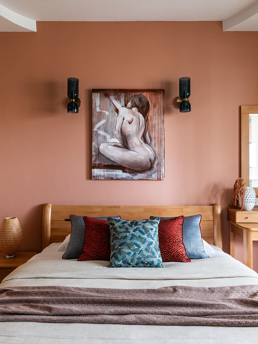 Красочные контрасты и предметы с историей в интерьере для семьи дизайнера — проект Надежды Кривоножко