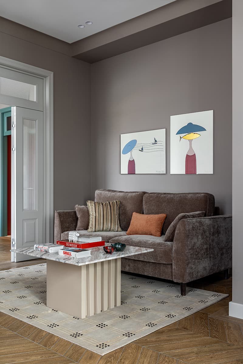 Яркий и женственный интерьер квартиры в Москве — проект Кристины Квартальновой