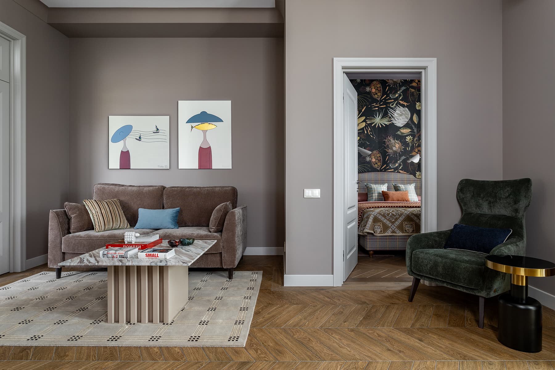 Яркий и женственный интерьер квартиры в Москве — проект Кристины Квартальновой