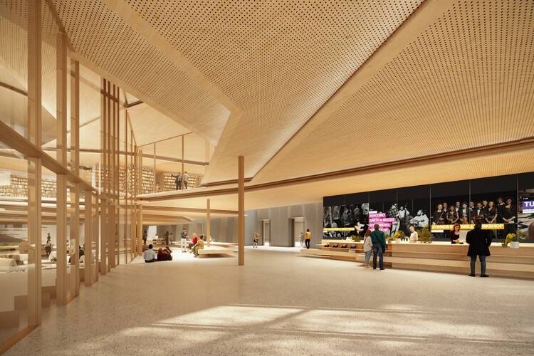 Кенго Кума построит общественную библиотеку в Польше