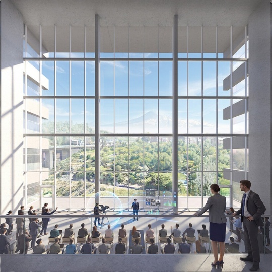 Архитекторы MVRDV строят научный центр в Ереване