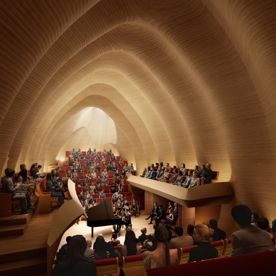 Шигеру Бан построит концертный зал в Швейцарии