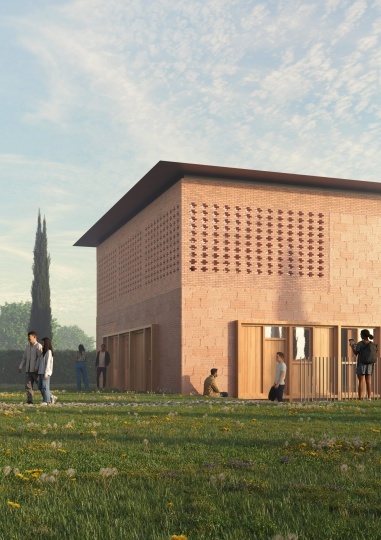 Студия AMDL Circle спроектировала центр для посетителей у гробницы Брион