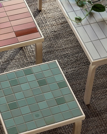 Artek и Heath Ceramics представили совместную серию столиков