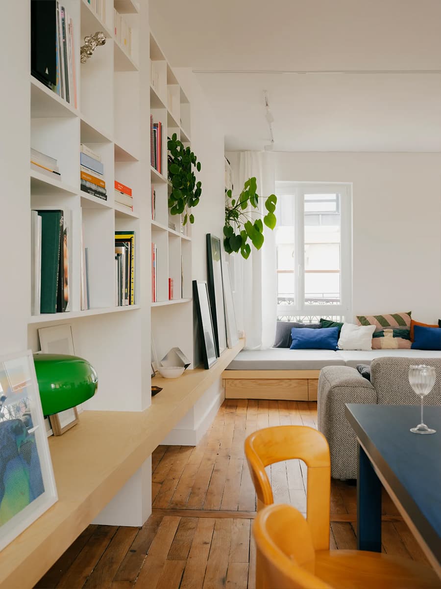 Воздушный интерьер квартиры в голубых тонах — проект PS Studio