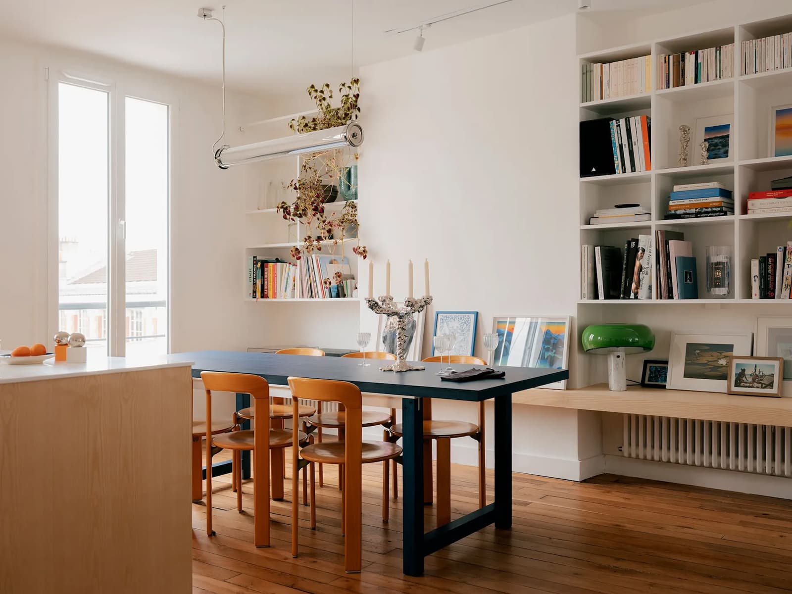 Воздушный интерьер квартиры в голубых тонах — проект PS Studio