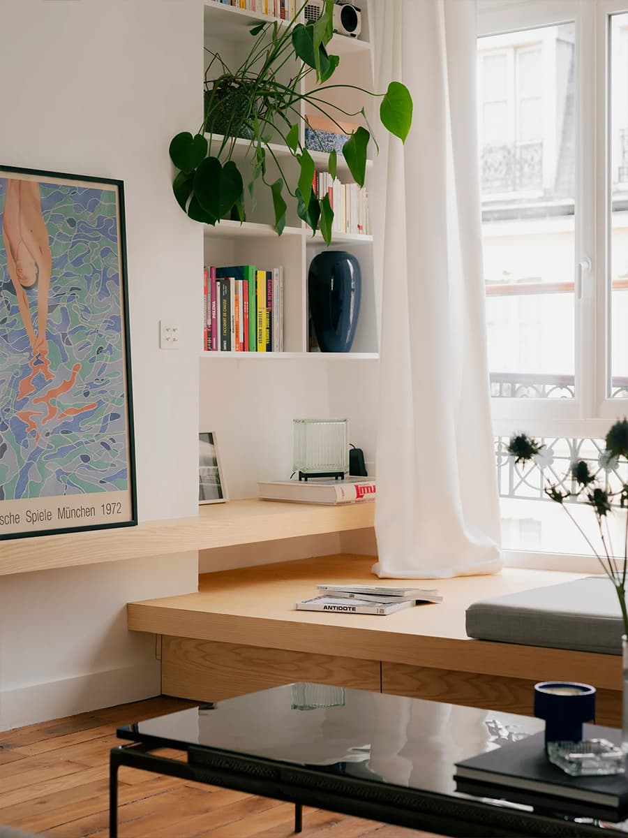 Воздушный интерьер квартиры в голубых тонах — проект PS Studio