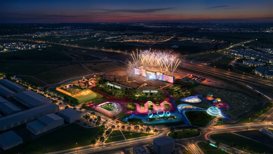 BIG построит временный стадион для Шакиры в Мадриде