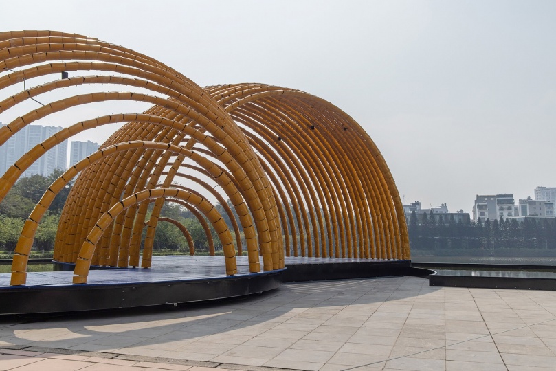 Павильон H&P Architects привлекает внимание жителей Ханоя к воде