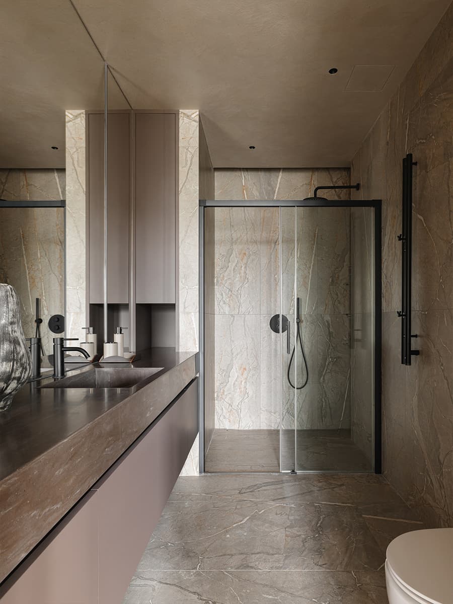 Теплые тона в интерьере бутиковой квартиры — проект архитектурной студии A&ES