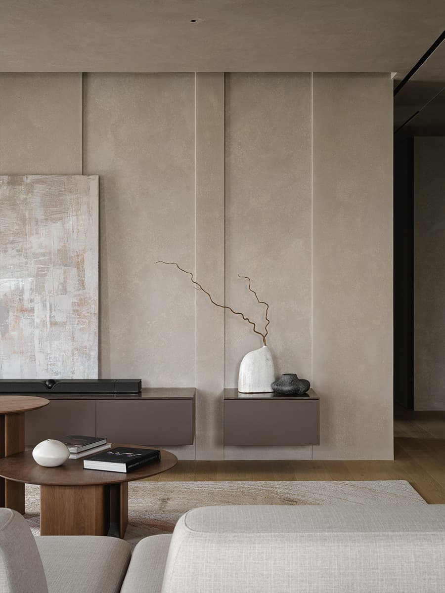 Теплые тона в интерьере бутиковой квартиры — проект архитектурной студии A&ES