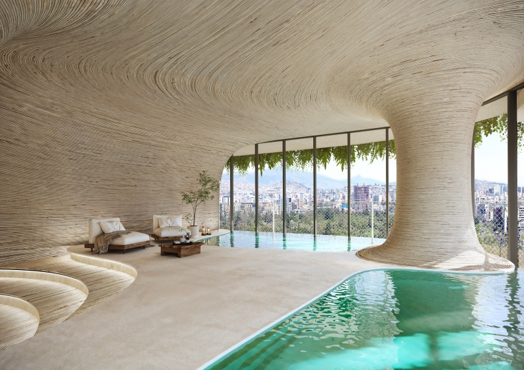 В Кито построят жилой небоскреб с «керамической» текстурой