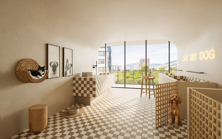 В Кито построят жилой небоскреб с «керамической» текстурой