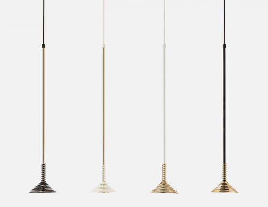 Испанский дизайнер создал коллекцию светильников из 24-каратного золота