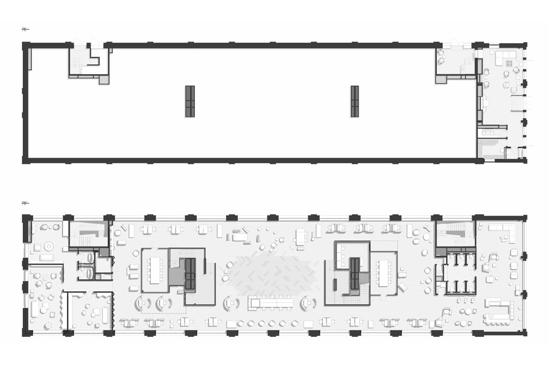 Динамичный интерьер «офиса будущего» в центре Москвы — проект VOX Architects