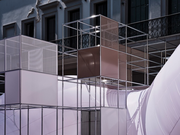 USM и Snøhetta представили инсталляцию на Миланской неделе дизайна