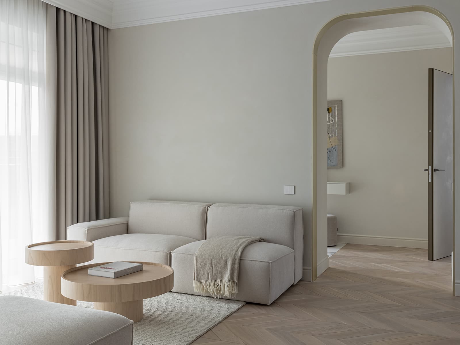 Конфетные цвета и арки в интерьере детских спален — проект Starikova. Architects