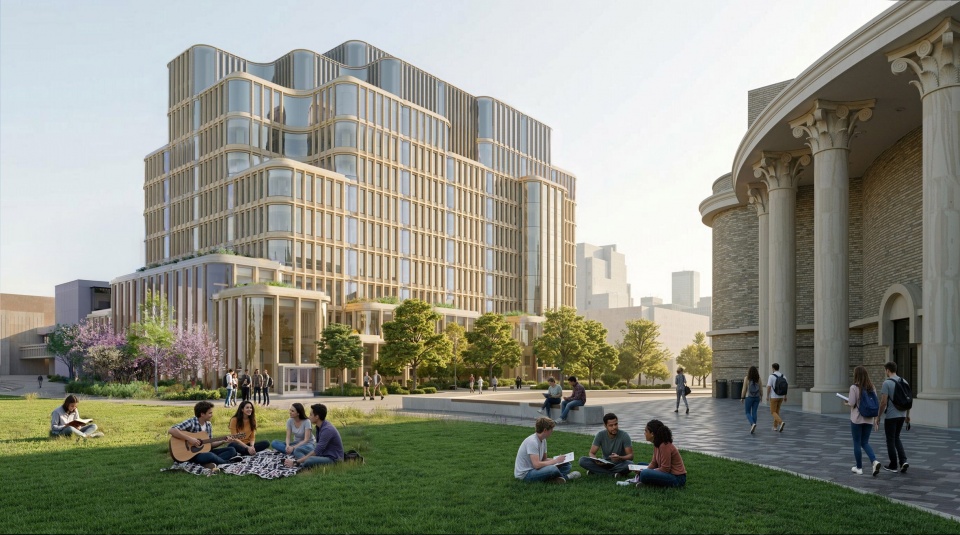 Diamond Schmitt, MVRDV и Two Row Architect построят здание для Университета Торонто