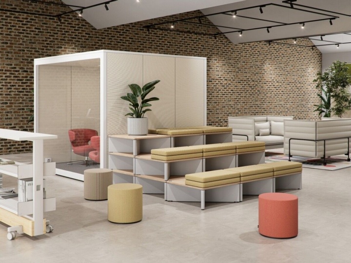 Vitra представила модульную систему по дизайну Стефана Хюрлеманна
